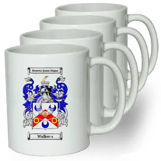 Walker-s Coffee mugs (set of four)