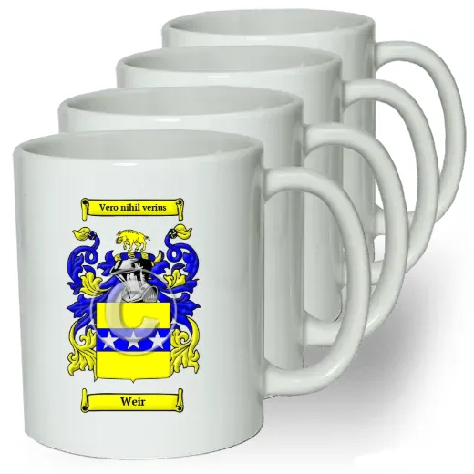 Weir Coffee mugs (set of four)