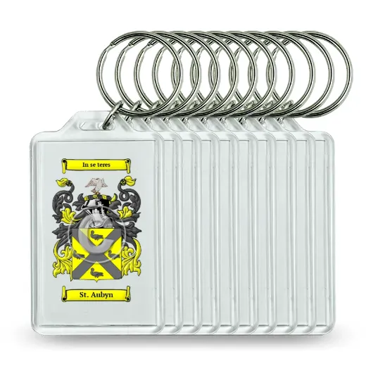 St. Aubyn Set of 10 Keychains