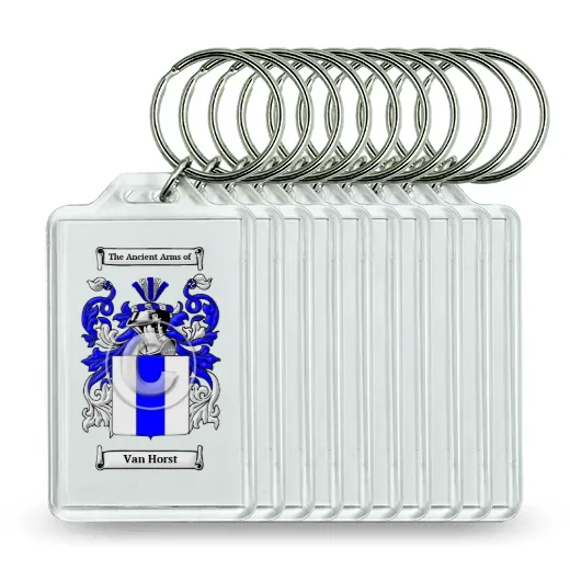 Van Horst Set of 10 Keychains