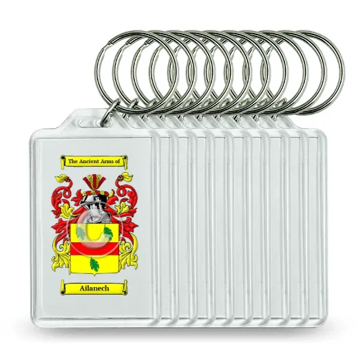 Ailanech Set of 10 Keychains