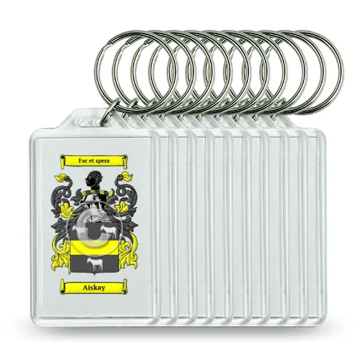 Aiskay Set of 10 Keychains