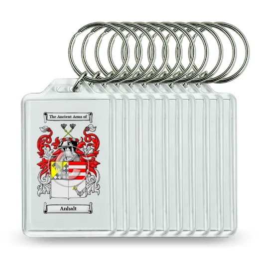 Anhalt Set of 10 Keychains