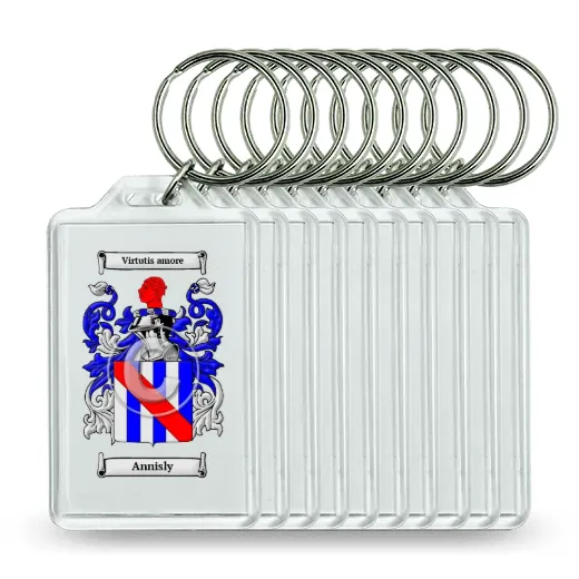 Annisly Set of 10 Keychains