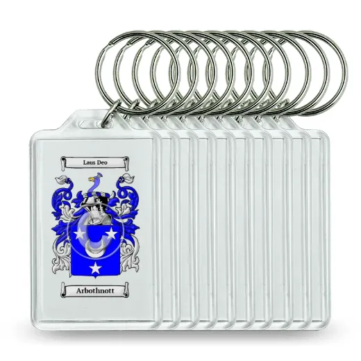 Arbothnott Set of 10 Keychains