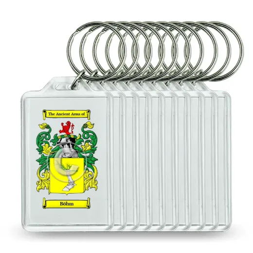 Böhm Set of 10 Keychains