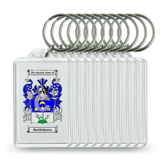 Barthelmess Set of 10 Keychains