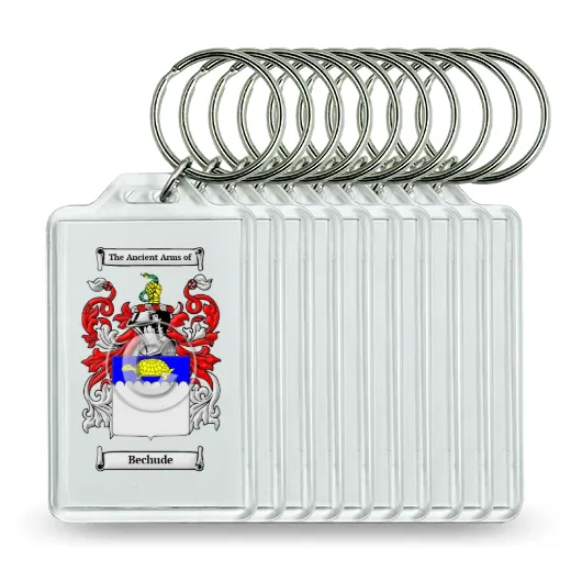 Bechude Set of 10 Keychains