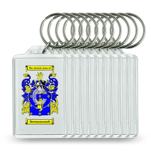 Beeummoomb Set of 10 Keychains