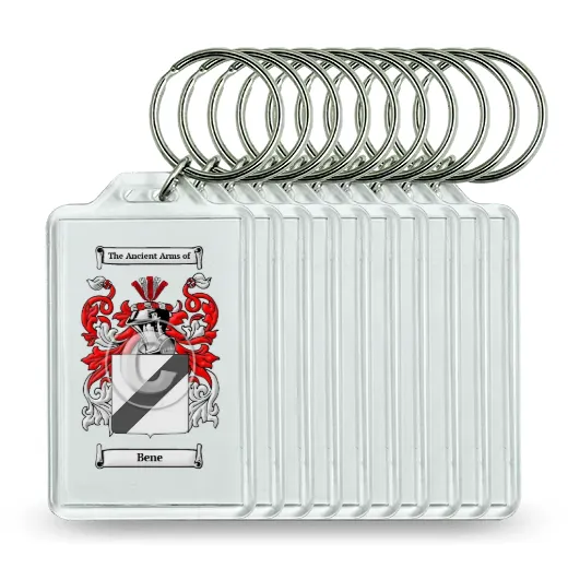 Bene Set of 10 Keychains