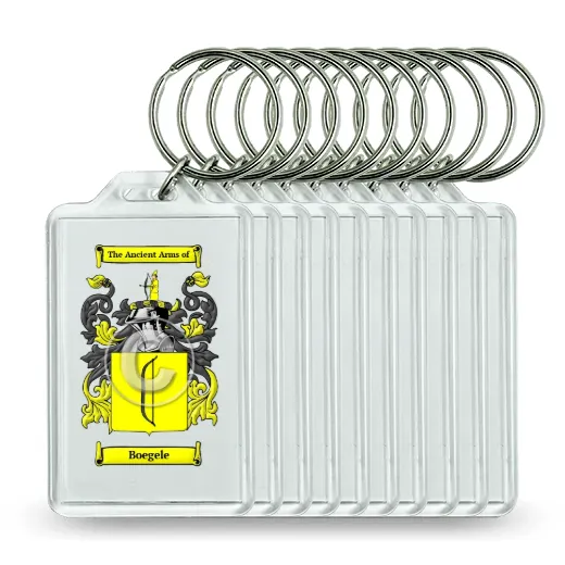Boegele Set of 10 Keychains
