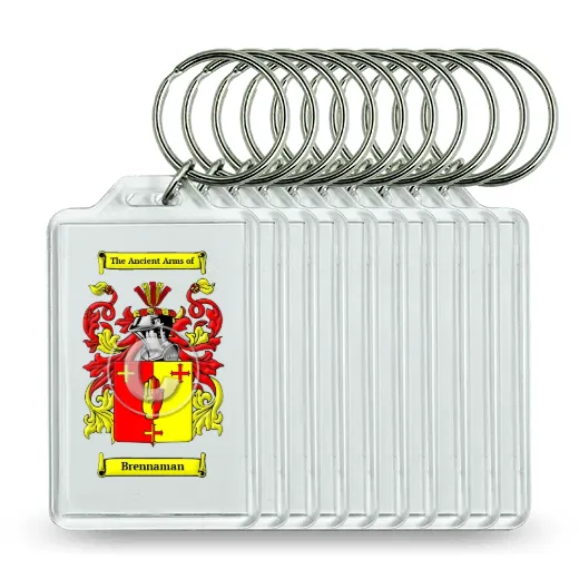 Brennaman Set of 10 Keychains