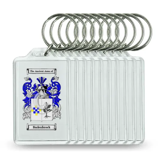 Budenbrock Set of 10 Keychains