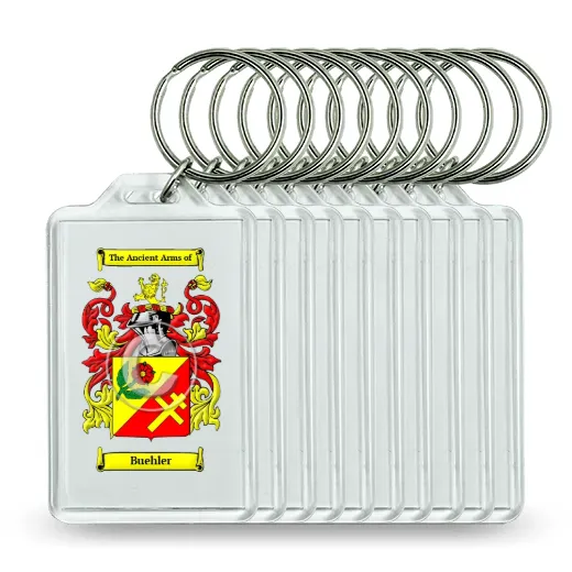 Buehler Set of 10 Keychains