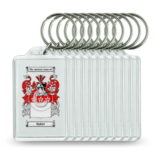 Bylett Set of 10 Keychains