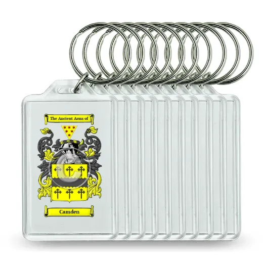 Camden Set of 10 Keychains