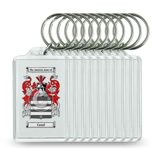 Casal Set of 10 Keychains