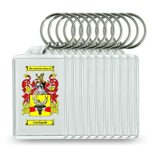 Catchpole Set of 10 Keychains