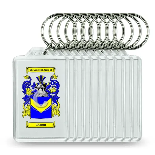 Chanut Set of 10 Keychains