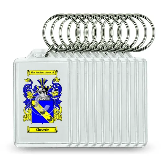 Cheverie Set of 10 Keychains