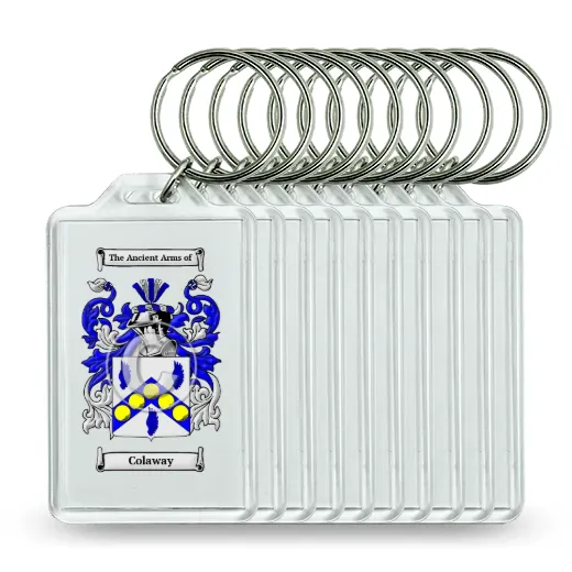 Colaway Set of 10 Keychains