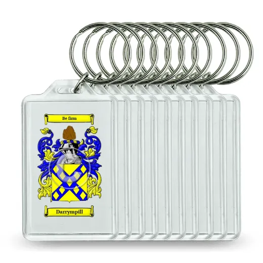 Darrympill Set of 10 Keychains