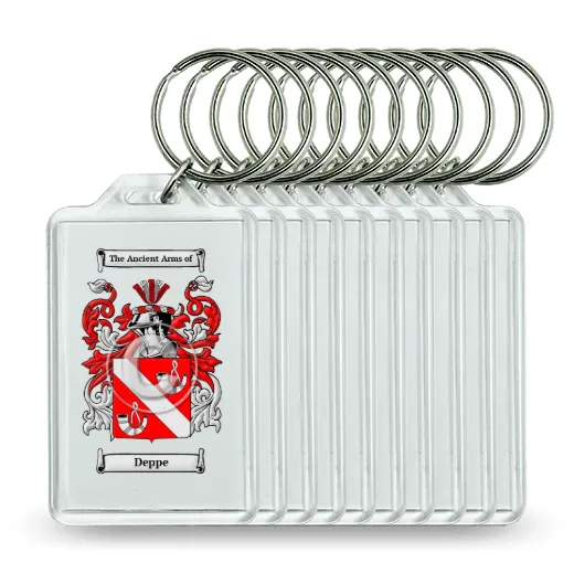 Deppe Set of 10 Keychains