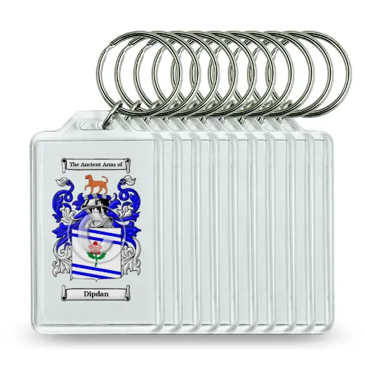 Dipdan Set of 10 Keychains