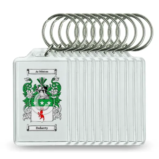 Doherty Set of 10 Keychains