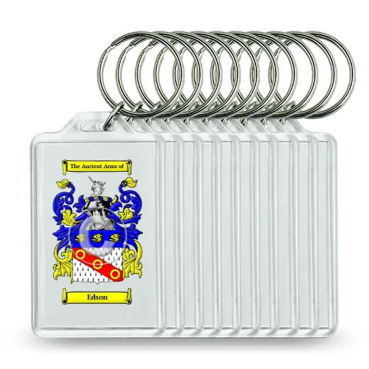 Edson Set of 10 Keychains