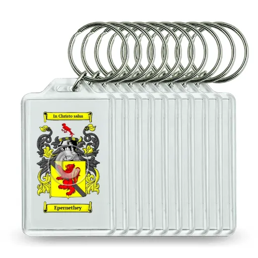 Epernethey Set of 10 Keychains