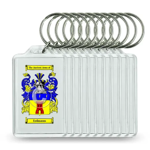 Erdmann Set of 10 Keychains