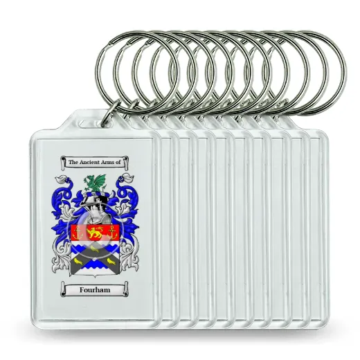 Fourham Set of 10 Keychains