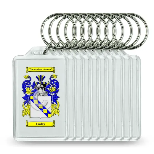 Fraley Set of 10 Keychains