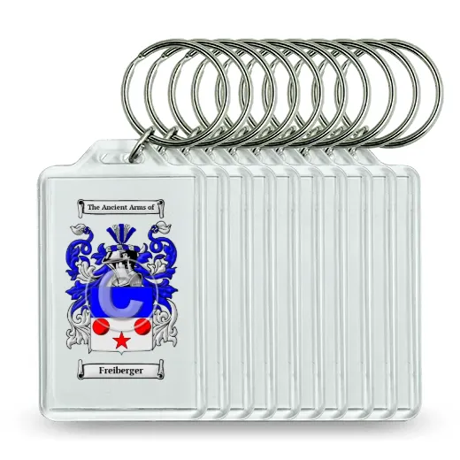 Freiberger Set of 10 Keychains