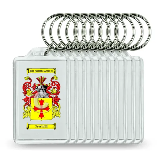 Freshfill Set of 10 Keychains