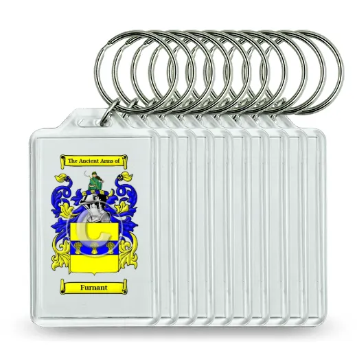 Furnant Set of 10 Keychains