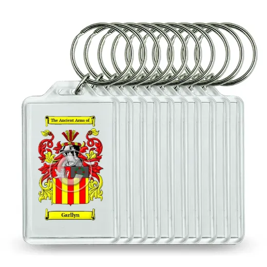 Garllyn Set of 10 Keychains