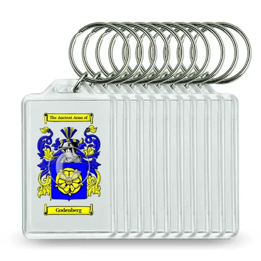 Godenberg Set of 10 Keychains
