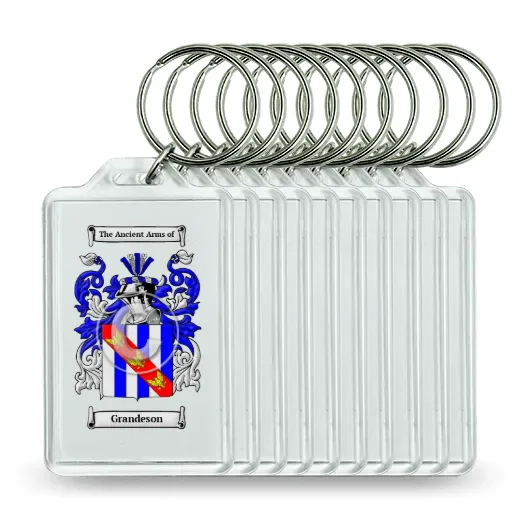 Grandeson Set of 10 Keychains