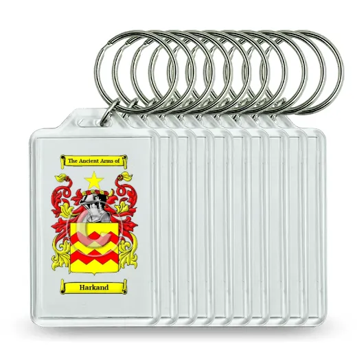 Harkand Set of 10 Keychains