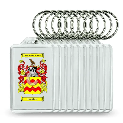 Harkless Set of 10 Keychains