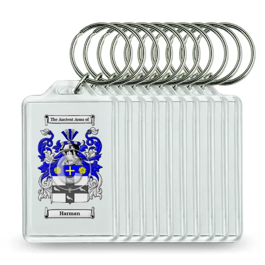 Harman Set of 10 Keychains