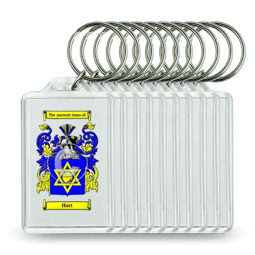 Hart Set of 10 Keychains