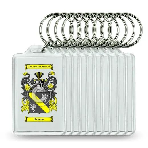 Heymer Set of 10 Keychains