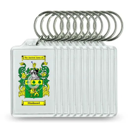 Hindmord Set of 10 Keychains