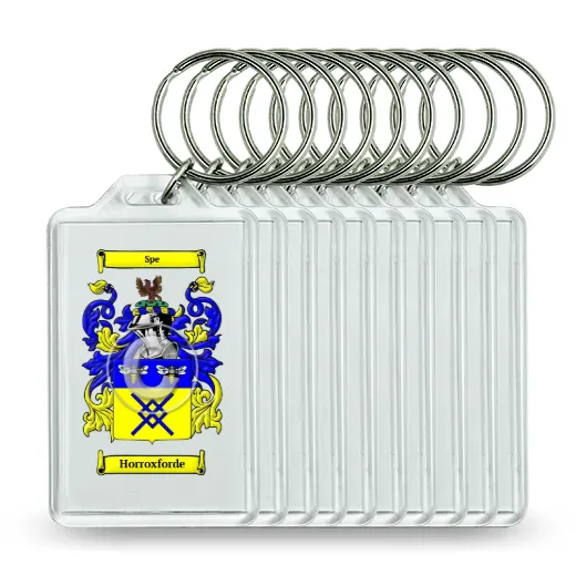 Horroxforde Set of 10 Keychains