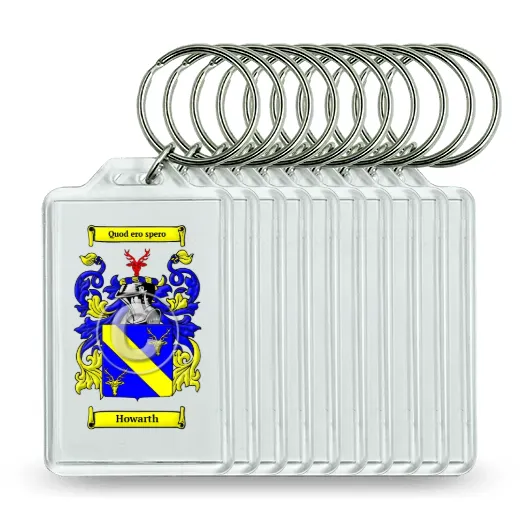 Howarth Set of 10 Keychains