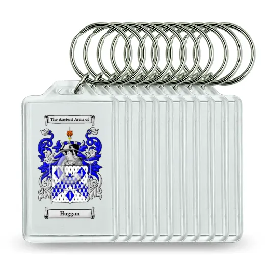 Huggan Set of 10 Keychains