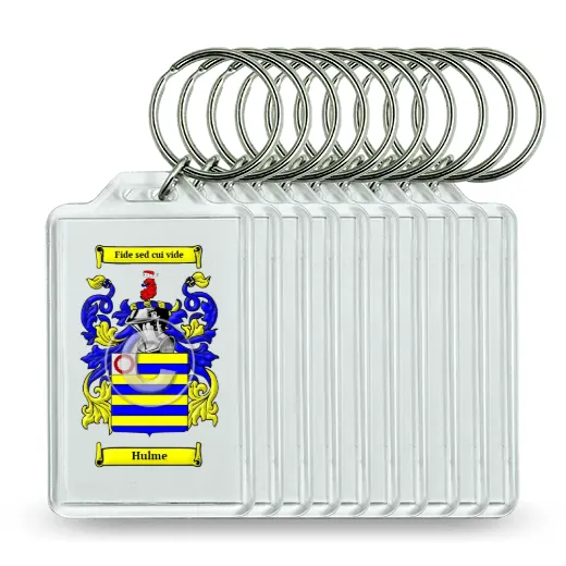 Hulme Set of 10 Keychains